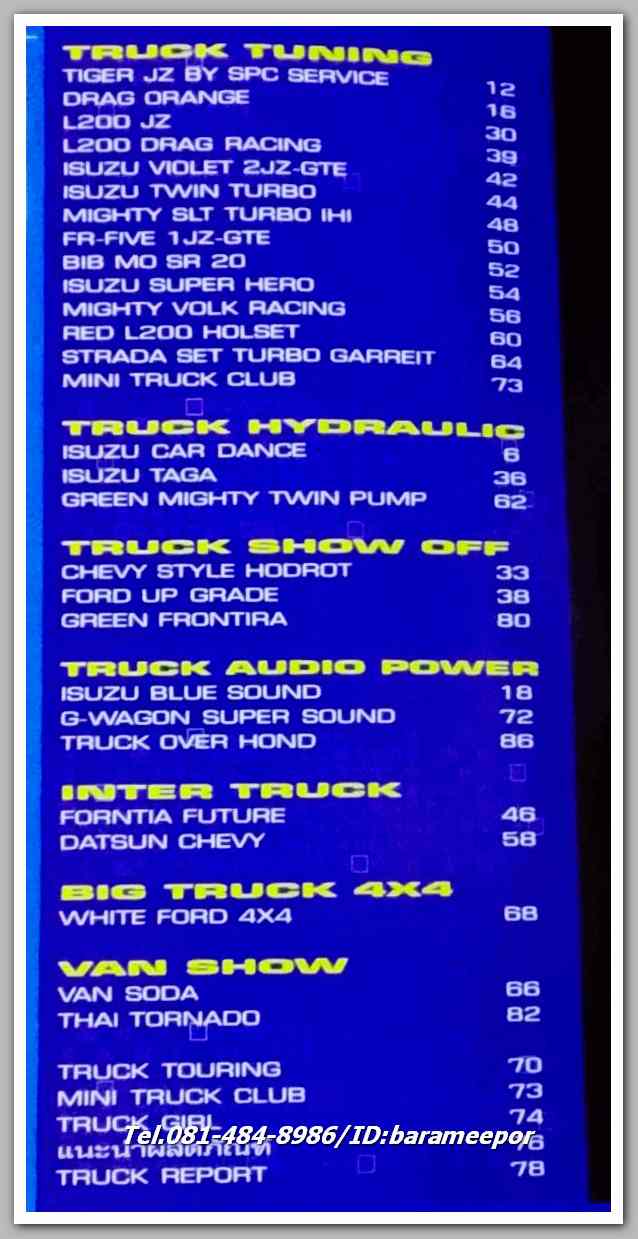 หนังสือ TRUCK เกี่ยวกับแวดวง รถกะบะ ฉบับที่ 21...C.44