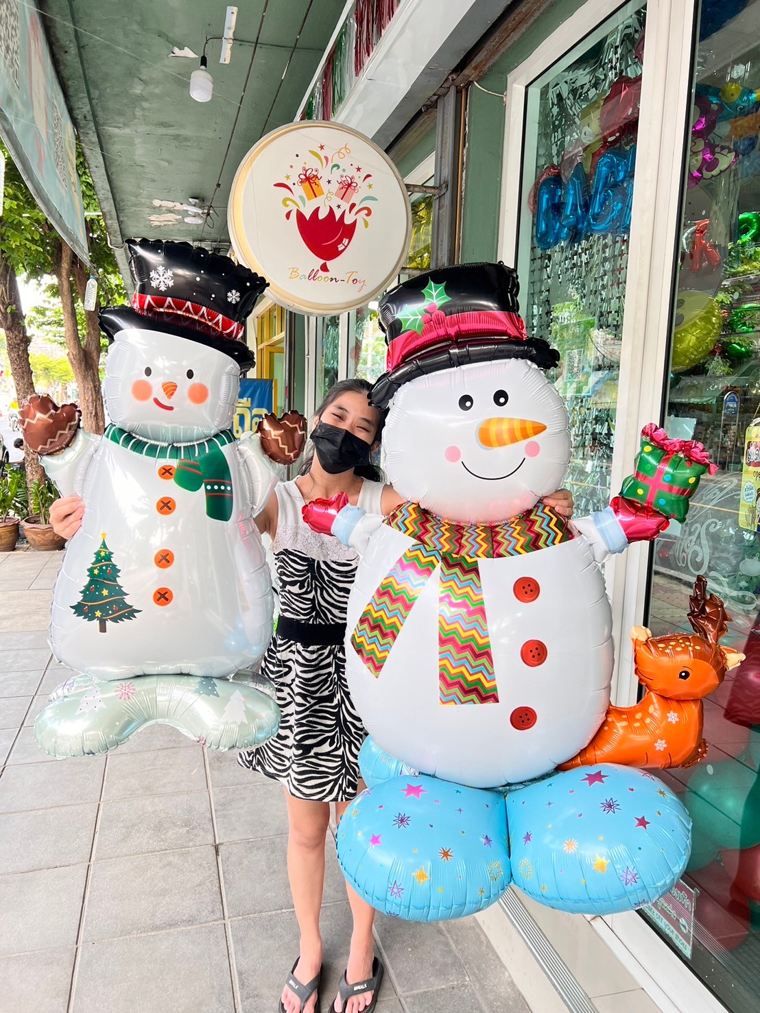 ลูกโป่งคริส์ตมาส-christmas-balloon