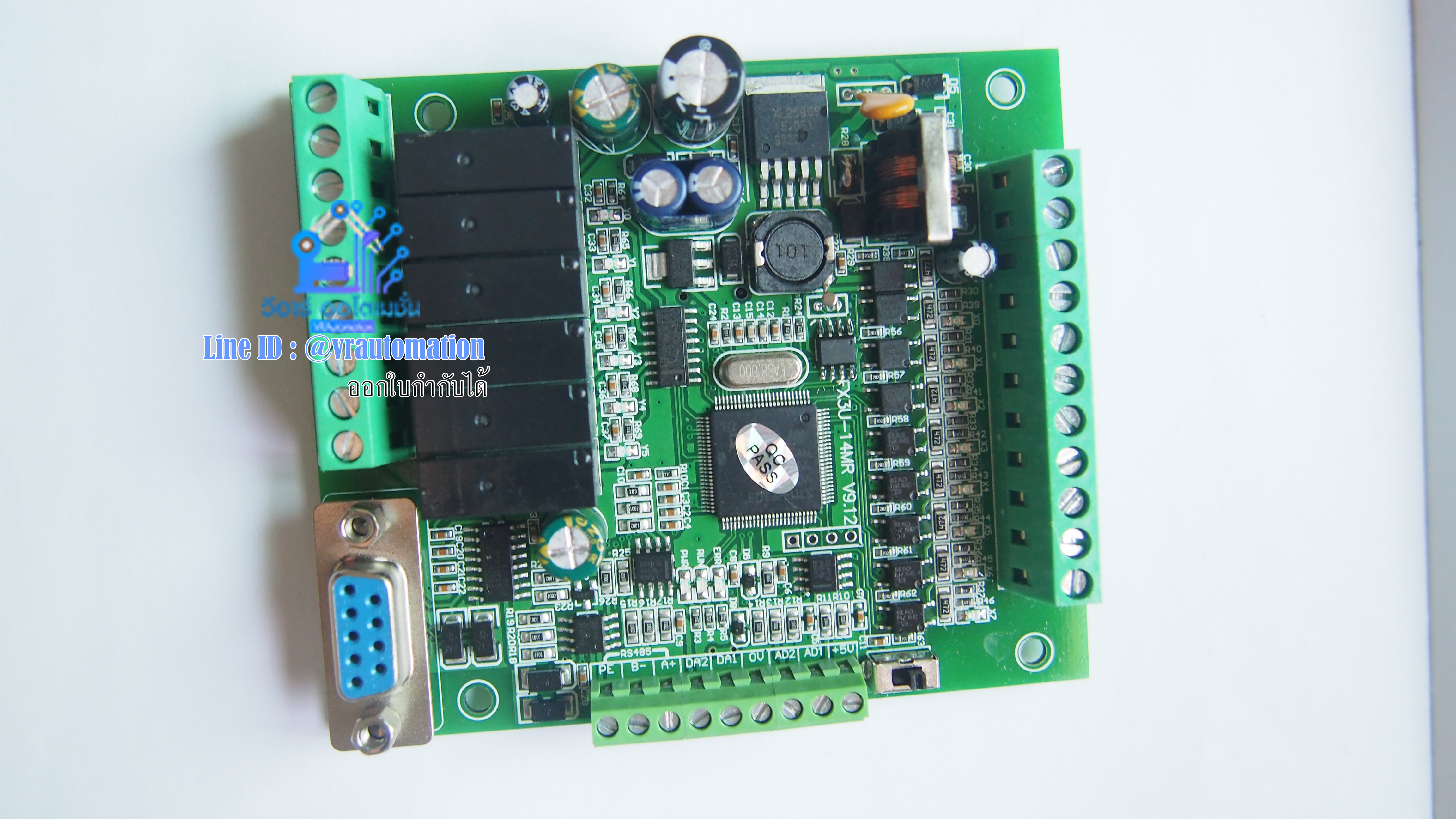 FX3U-14MR-2AD2DA PLC Board