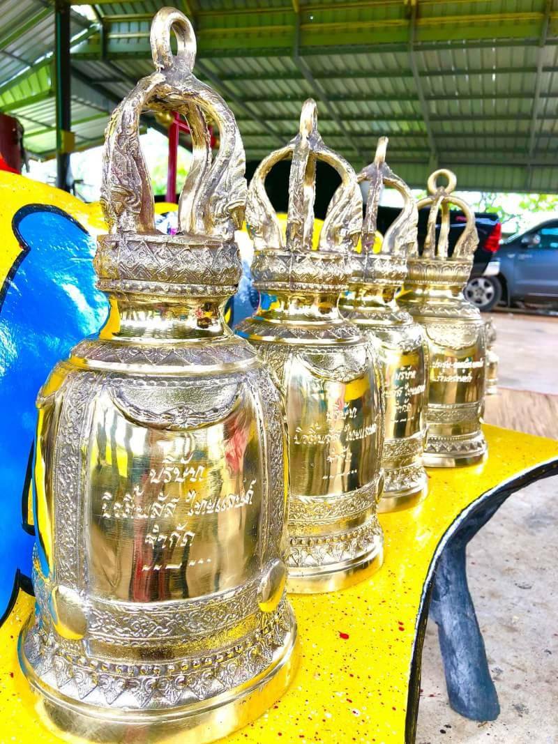 ระฆังวัด ขนาดใหญ่ 24 นิ้ว ทองเหลือง/สำริด