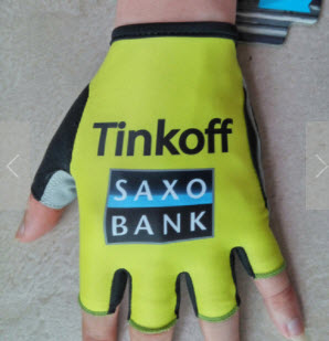ถุงมือปั่นจักรยาน Tinkoff 2017