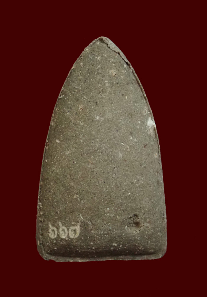 หลวงพ่อทวดเนื้อว่านฝังตะกรุด พ่อท่านเขียว วัดห้วยเงาะ ปัตตานี ปี 2553 รุ่นเสาร์5 มหาสิทธิโชค พิมพ์ใหญ่ (กรรมการ) หมายเลข 667