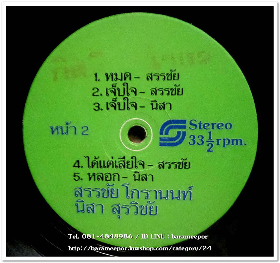 สรรชัย โกรานนท์ / นิสา สุรวิชัย ชุด คนไร้น้ำใจ