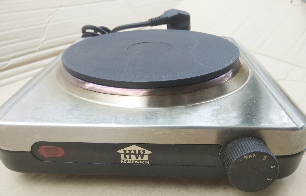 เตาไฟฟ้าหัวเดี่ยว HOUSE WORTH รุ่น HW-HP ขนาด 7.5 นิ้ว 1,500 วัตต์