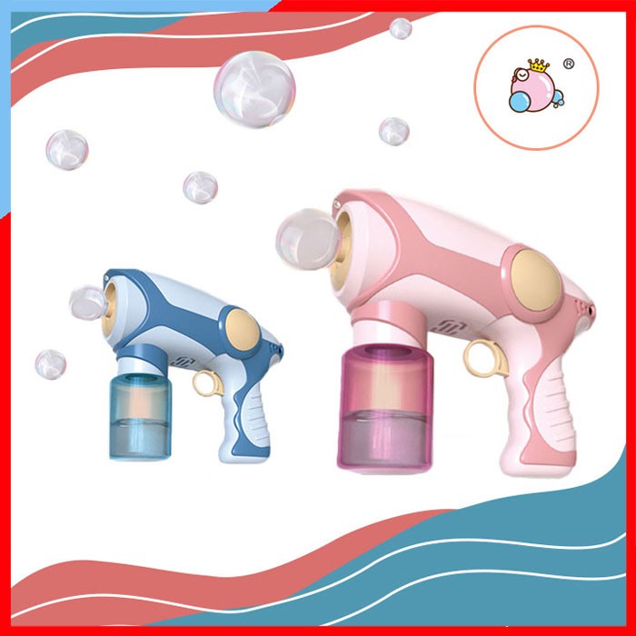 SR114 เครื่องทำฟองสบู่ควันจับได้ spray bubble gun ปืนเป่าฟอง มีควัน (ของแท้) เป่าฟองบับเบิ้ล เป่าฟองสบู่ มี 2 สี