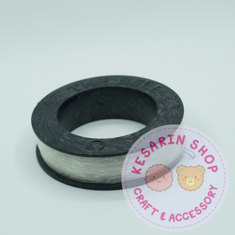 เอ็นร้อย (ไม่ยืด) ใส ตราระฆัง