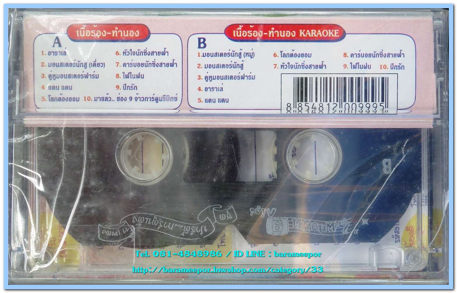 เพลงฮิต ช่อง 9 ชุด ปาร์ตี้...การ์ตูนดัง สภาพซีล