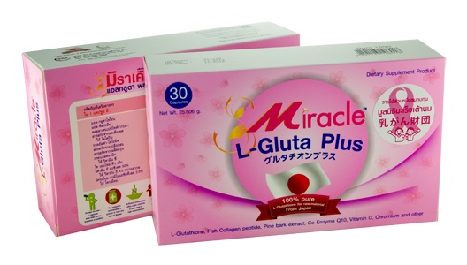 S-Miracle L-Gluta Plus 30 Capsules