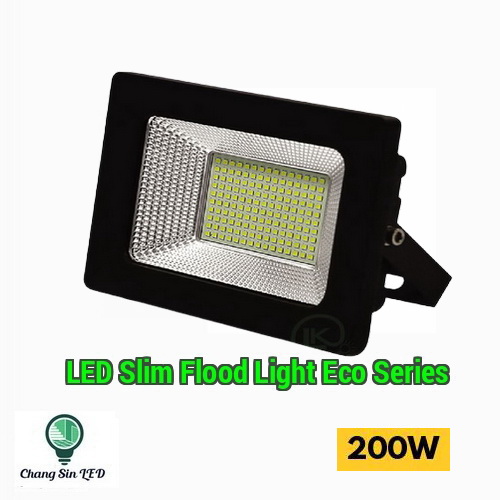 โคมไฟ LED Slim Flood Light Eco Series 200w