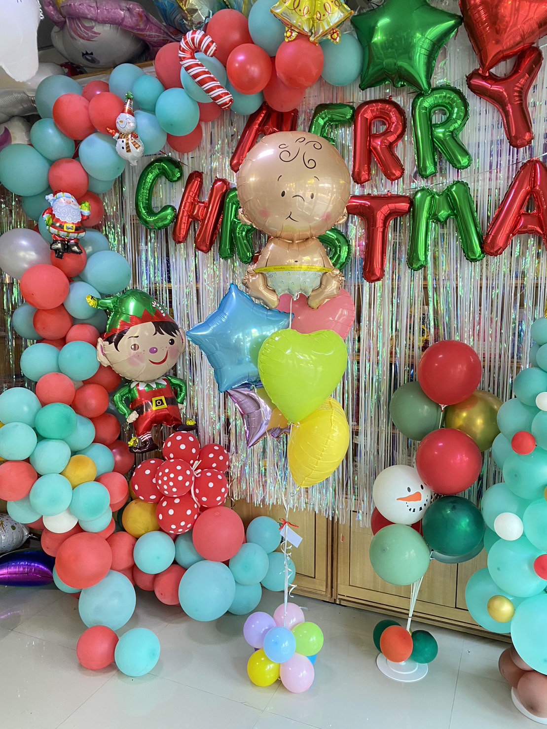 ลูกโป่งเด็กแรกเกิด ลูกโป่งคลอดลูก