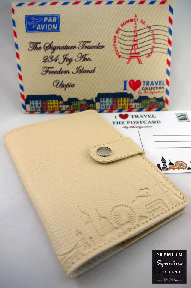 Vanilla(ครีม) - Passport Holder
