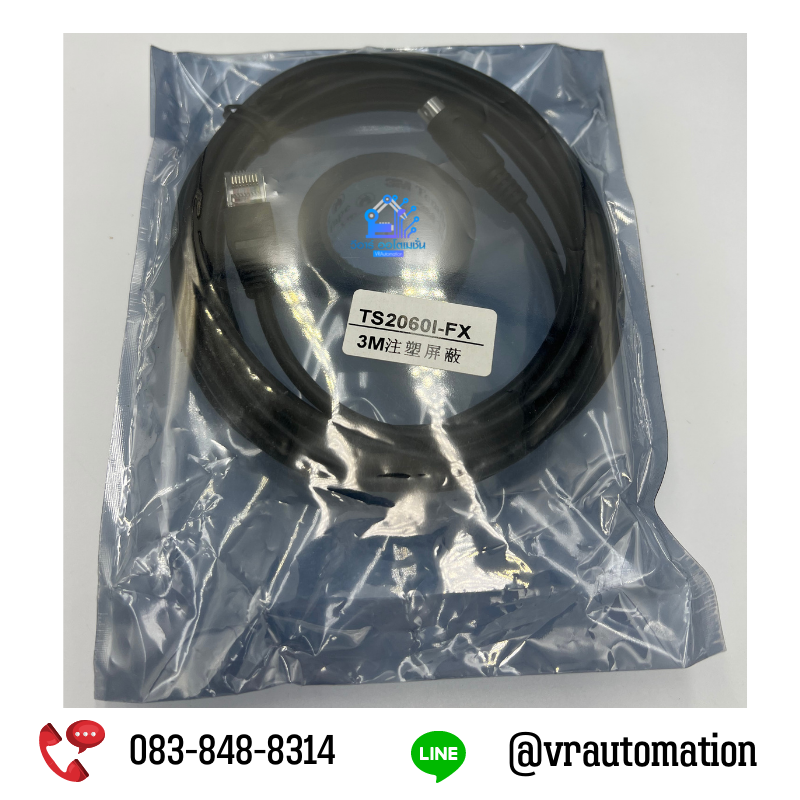 สายจอทัชสกรีน TS2060 กับ PLC FX1N FX2N FX3U FX3G Mitsubishi 3M