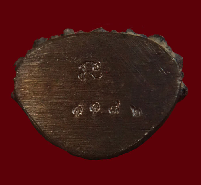 พระชัยวัฒน์หลวงพ่อสำเร็จศักดิ์สิทธิ์ อ.หนองแค จ.สระบุรี รุ่นดวงเศรษฐี ปี 2564 เนื้อนวะดินไทย หมายเลข 1186