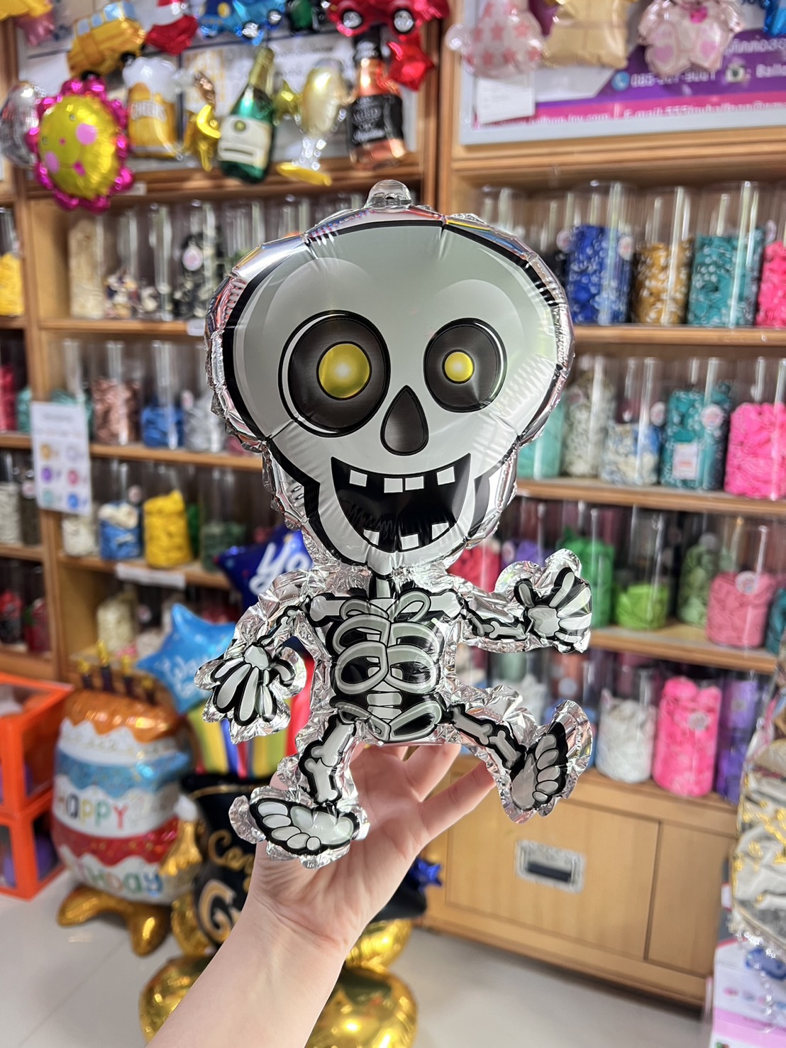 ลูกโป่งฮาโลวีน ผี balloon Halloween