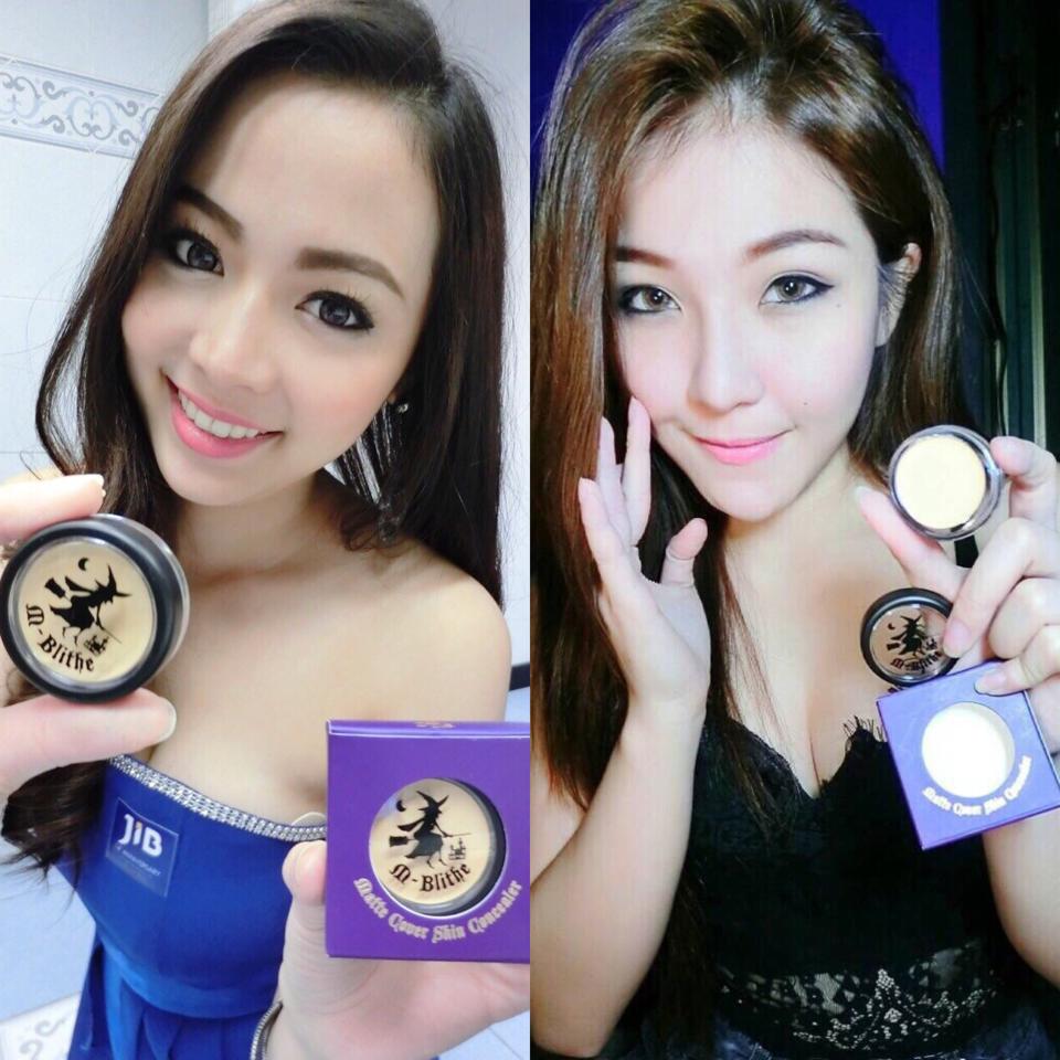 M-Blithe Cover Skin Concealer ราคา 390 บาท คู่ละ 750 บาท ส่ง 1 โหล ราคา 300 บาท