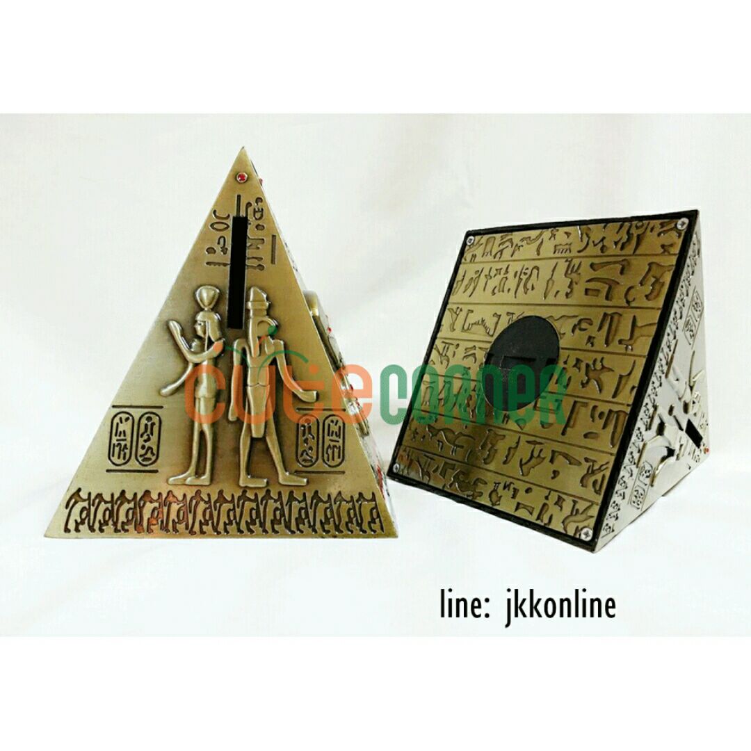 01709-โมเดลปิรามิดออมสิน 13ซม - ฟรีค่าส่ง