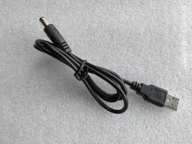 สายแปลง usb เป็น dc ขนาด 5.5*2.1m.m. และ 5.5*2.5m.m.