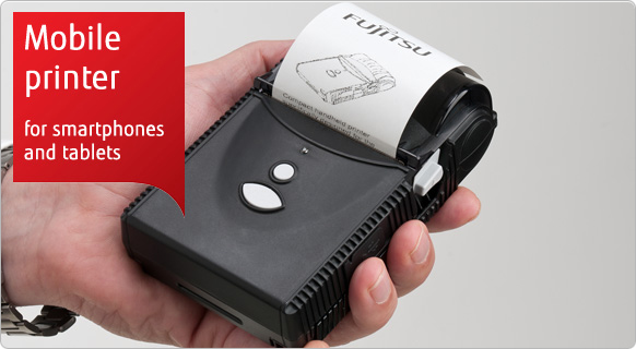 Fujitsu Mobile Printer 2inch high speed (BlueTooth) ส่งฟรี EMS/by Car