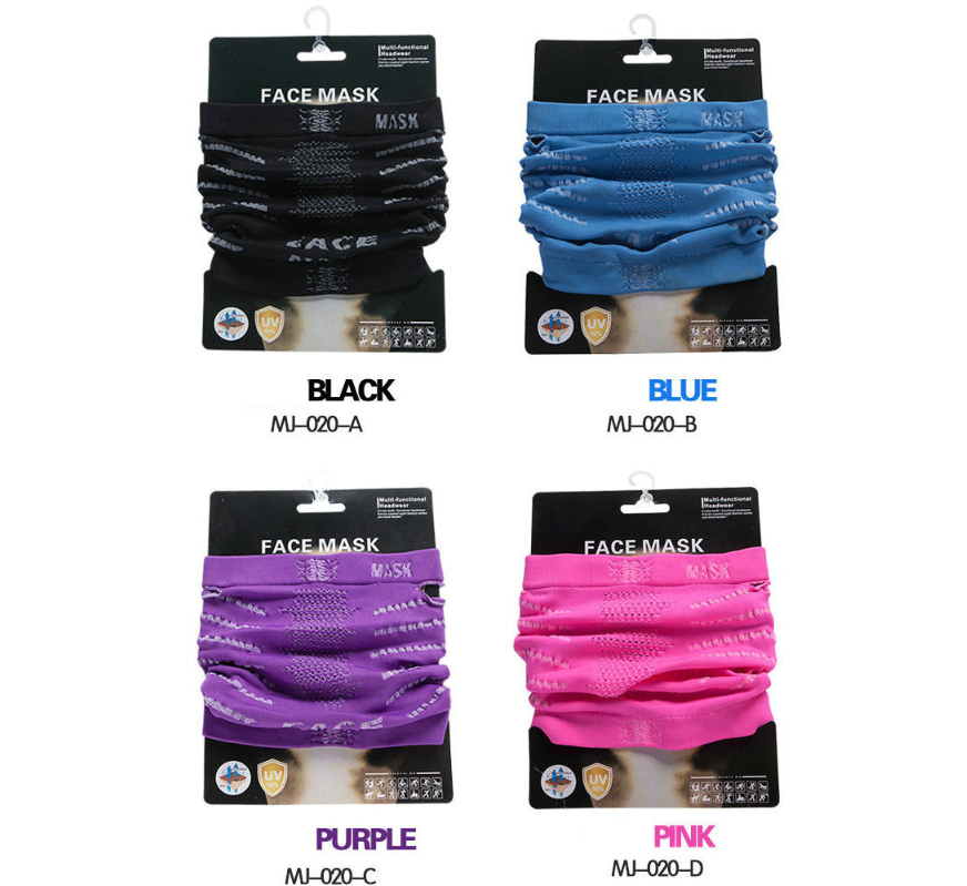ผ้าบัฟ กัน UV Face Mask แบบยาว ขี่จักรยาน ขับมอเตอร์ไซค์ เกี่ยวหู ผ้าดีมาก