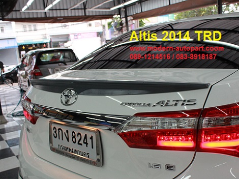 ชุดแต่ง อัลติส Altis 2014 2015 แต่งสวย TRD
