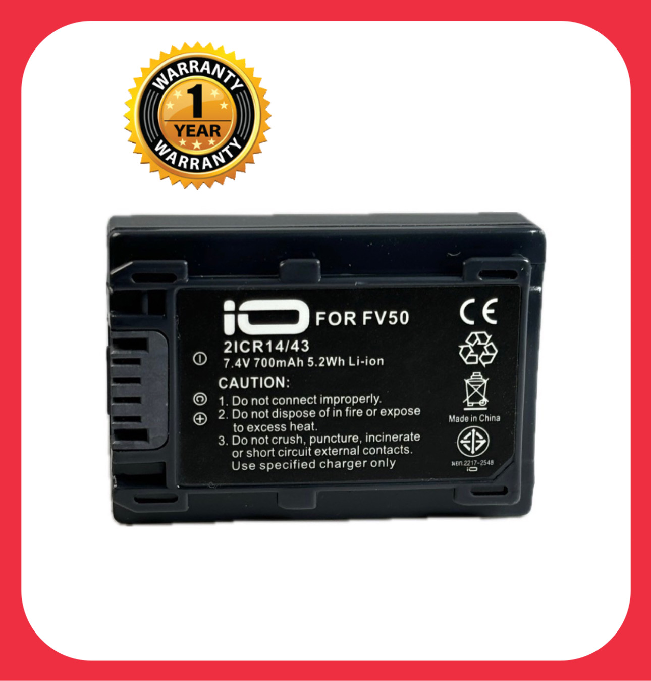 แบตเตอรี่ โซนี่ FV-50/SONY Battery FV50