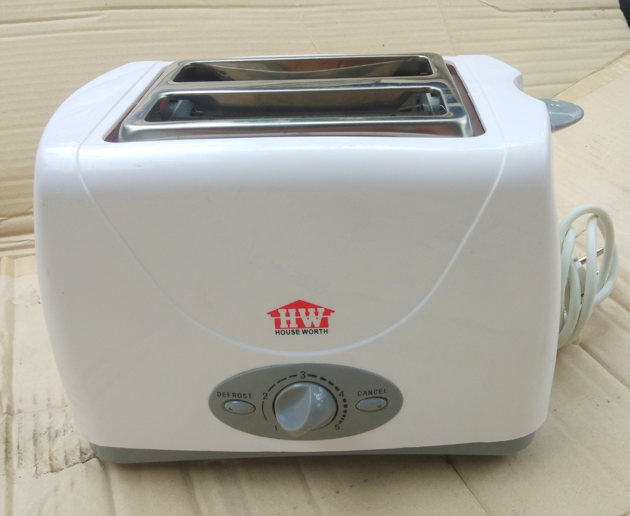 เครื่องปิ้งขนมปัง HOUSE WORTH รุ่น HW-2516 กำลังไฟ 750 วัตต์
