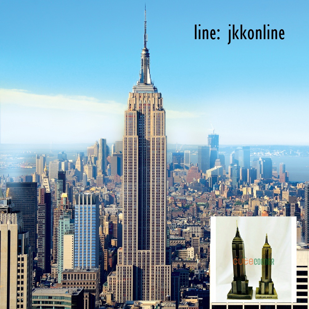 01715-โมเดลตึกเอมไพร์สเตต 22 ซม - ฟรีค่าส่ง