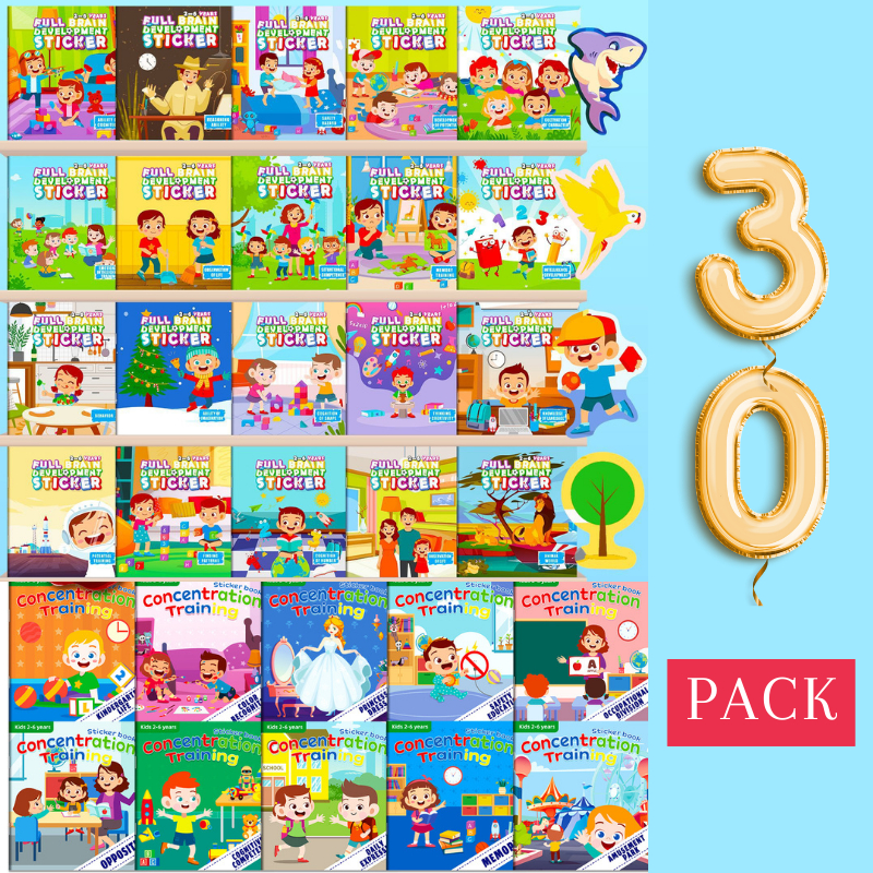 BK10 สมุดสติ๊กเกอร์ สอนภาษาอังกฤษ คละแบบ 1 เล่ม หนังสือสติ๊กเกอร์Sticker book DIY เสริม EF