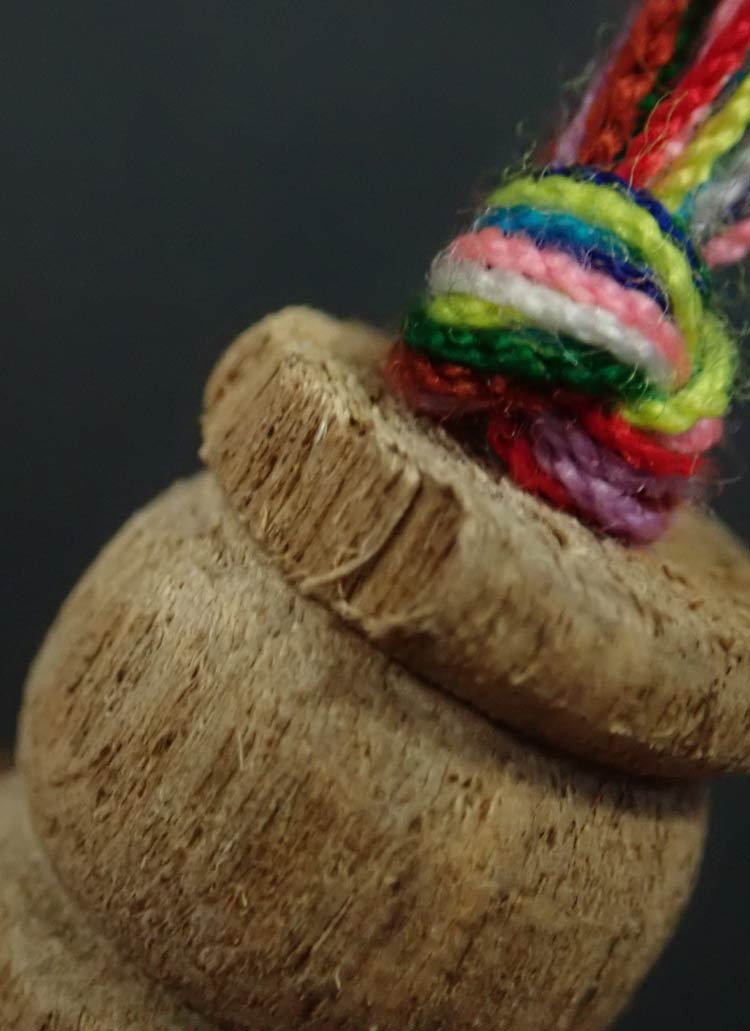 ลูกสะกดไม้ (มีโค๊ต) เสาหลักชัยองค์พ่อจตุคามรามเทพวิหารจังหวัดนราธิวาส ปี 2552