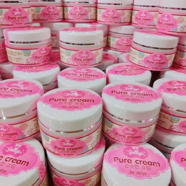 Pure Cream by Jellys ครีมเจลลี่ หัวเชื้อผิวขาว 100%