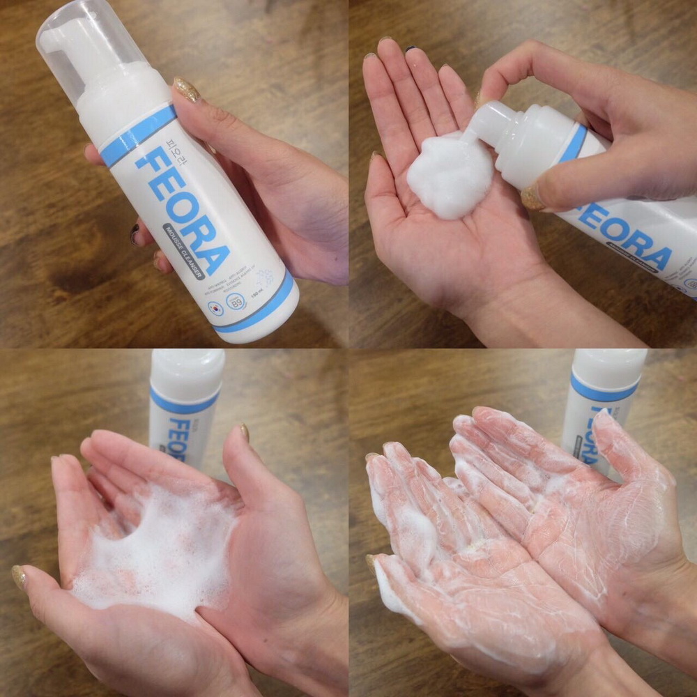 Feora Mousse Cleanser ฟีโอร่า มูส เคลนเซอร์ โฟมล้างหน้าชนิดมูสเข้มข้น