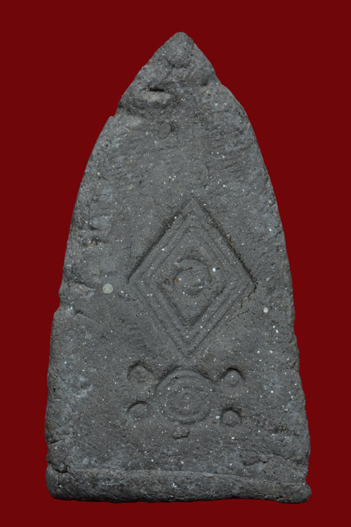 พระยายเขียด เนื้อว่านพิมพ์ใหญ่ วัดยางแดง พ.ศ.2505