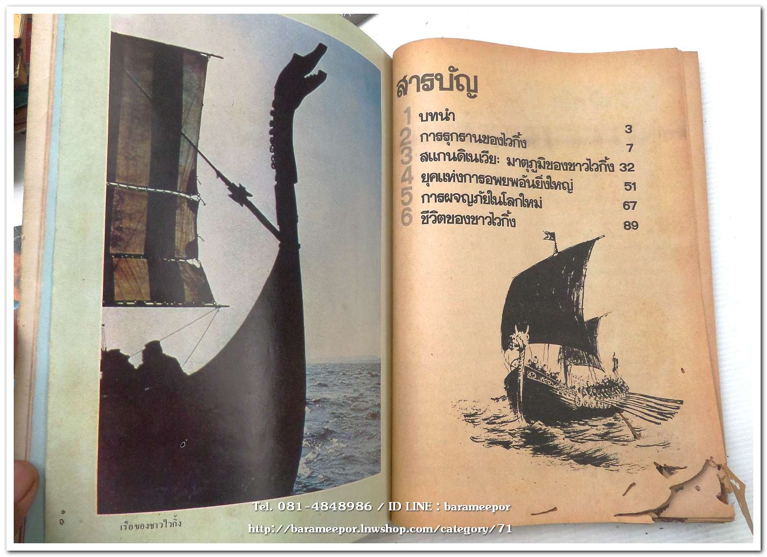 หนังสือ โลกลึกลับของ ไวกิ้ง โดย สำเริง สัมพันธารักษ์