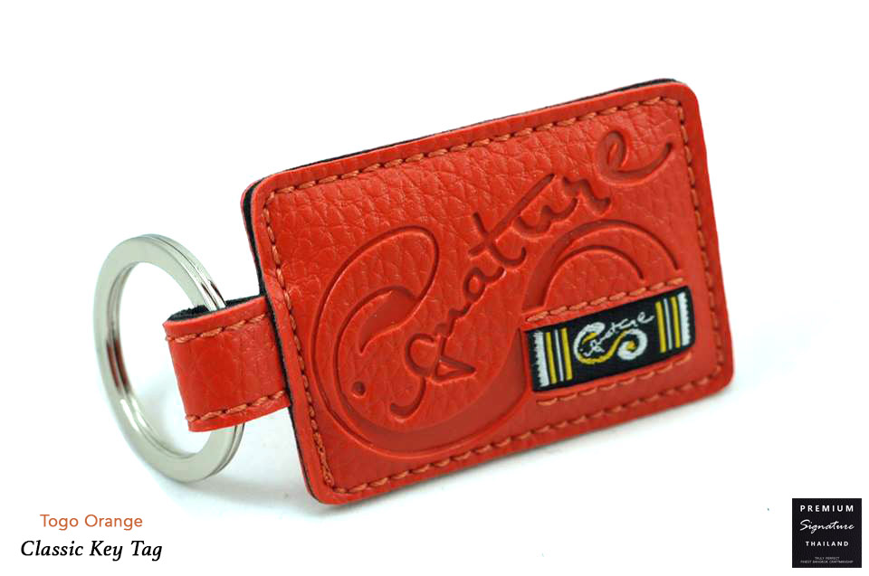 Togo Orange(ส้ม) - Key Tag Classic