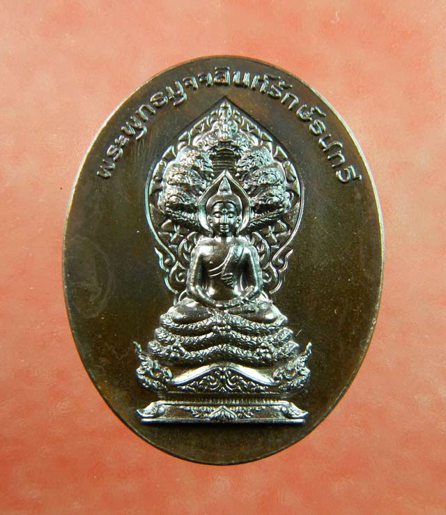 *สำหรับคนเกิดวันเสาร์* พระนาคปรกพระพุทธมุจจลินท์รักษ์ธนทวี รุ่นมุจจลินท์มหาโภคทรัพย์ เนื้อทองแดง ปี2557