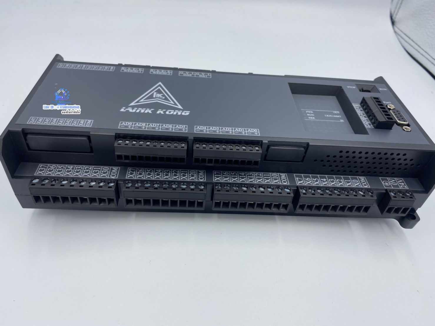 FX3U-64MT PLC LK3U-64MT-10AD-2DA + Loadcell 2 ช่อง
