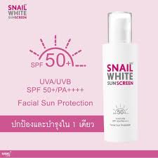 SNAIL WHITE SUNSCREEN SPF50+ PA++++