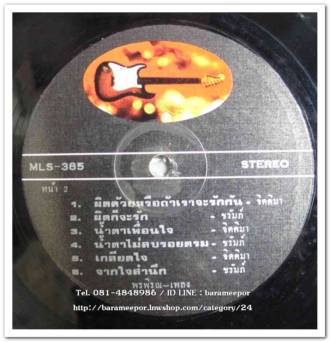 ชรัมภ์ เทพชัย ชุด รักครึ่งทาง – จิตติมา เจือใจ ชุด ผิดด้วยหรือถ้าเราจะรักกัน