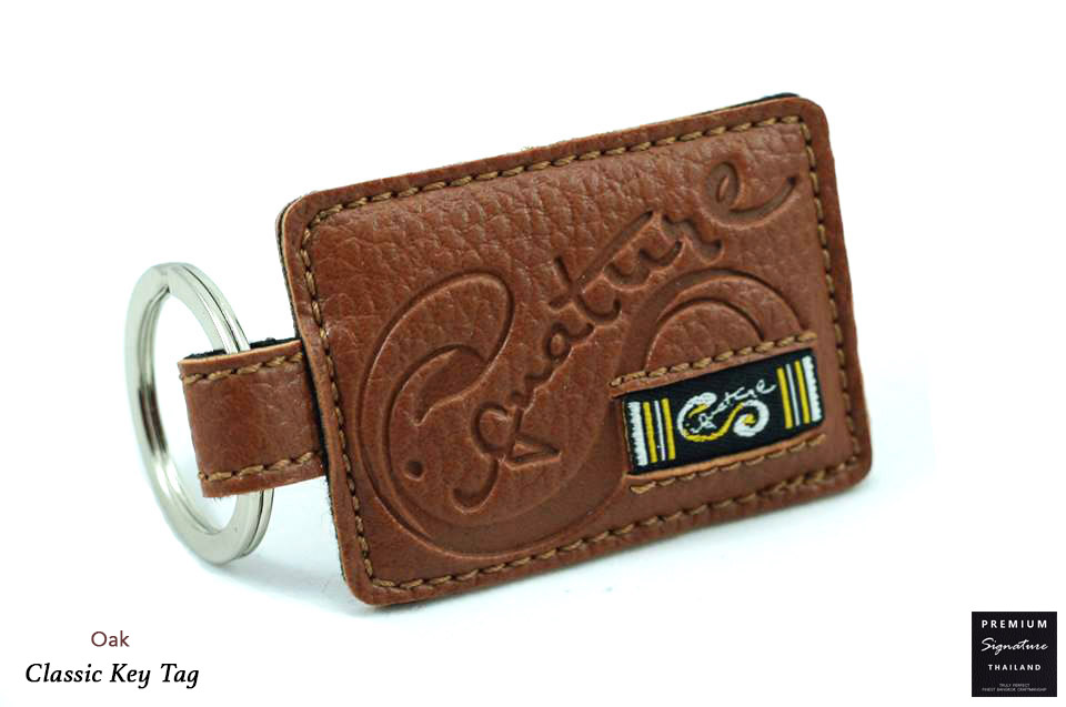 Oak(น้ำตาลอ่อน) - Key Tag Classic