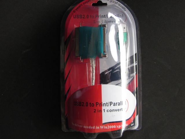 USB to Parallel 2in1 (สาย Printer) ยาว95cm.