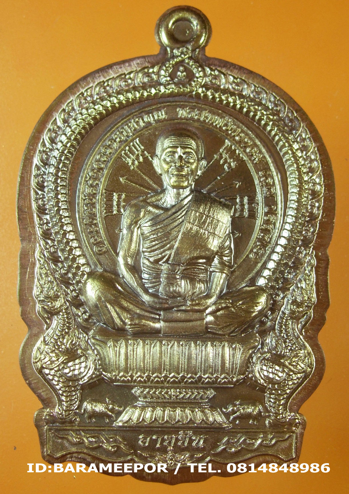 หลวงพ่อคูณ เหรียญเสมานั่งพาน รุ่น อายุยืน หลังหนุมานเชิญธง รุ่นแรก มีให้เลือก 5 เนื้อ