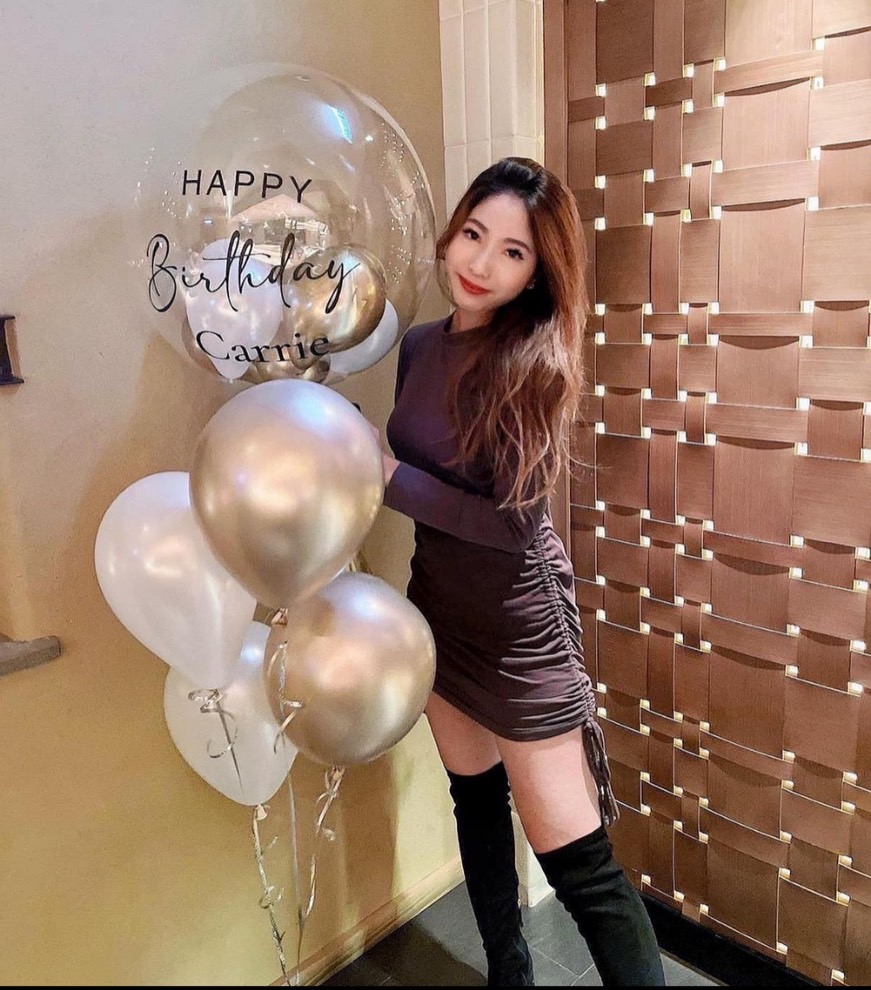 Valentine's balloon ลูกโป่งบอกรัก พิมข้อความได้ เปลี่ยนสีได้