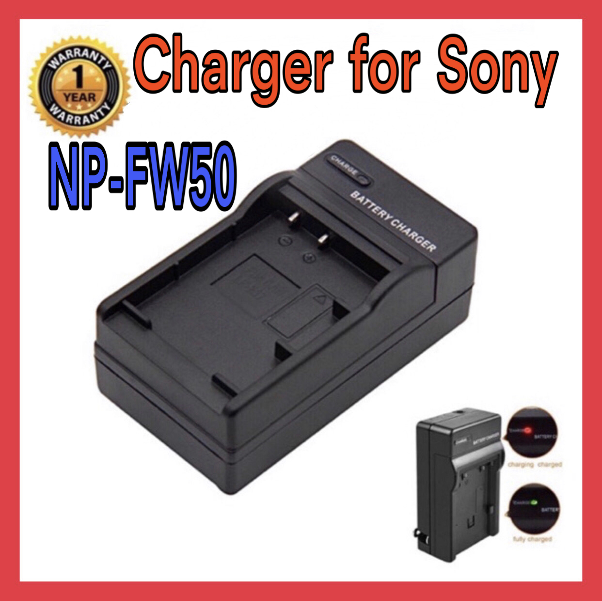 แท่นชาร์จแบตกล้อง โซนี่NP-FW50 / SONY CHARGER NP FW50
