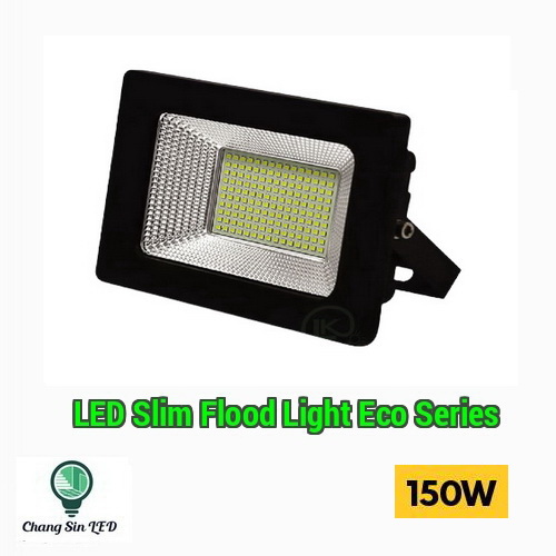 โคมไฟ LED Slim Flood Light Eco Series 150w