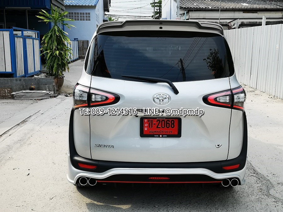 ชุดแต่งรอบคัน Toyota SIENTA เซียนต้า 2016 ZEUS