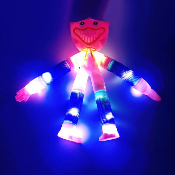 TB003-CH25 จำนวน 2 ชิ้น ของเล่น ท่อยืด คละสี POP TUBE ฮักกี้วอล์คกี้ Huggy Wuggy Poptube ป๊อปทูป ของเล่นท่อสปริง มีเสียง