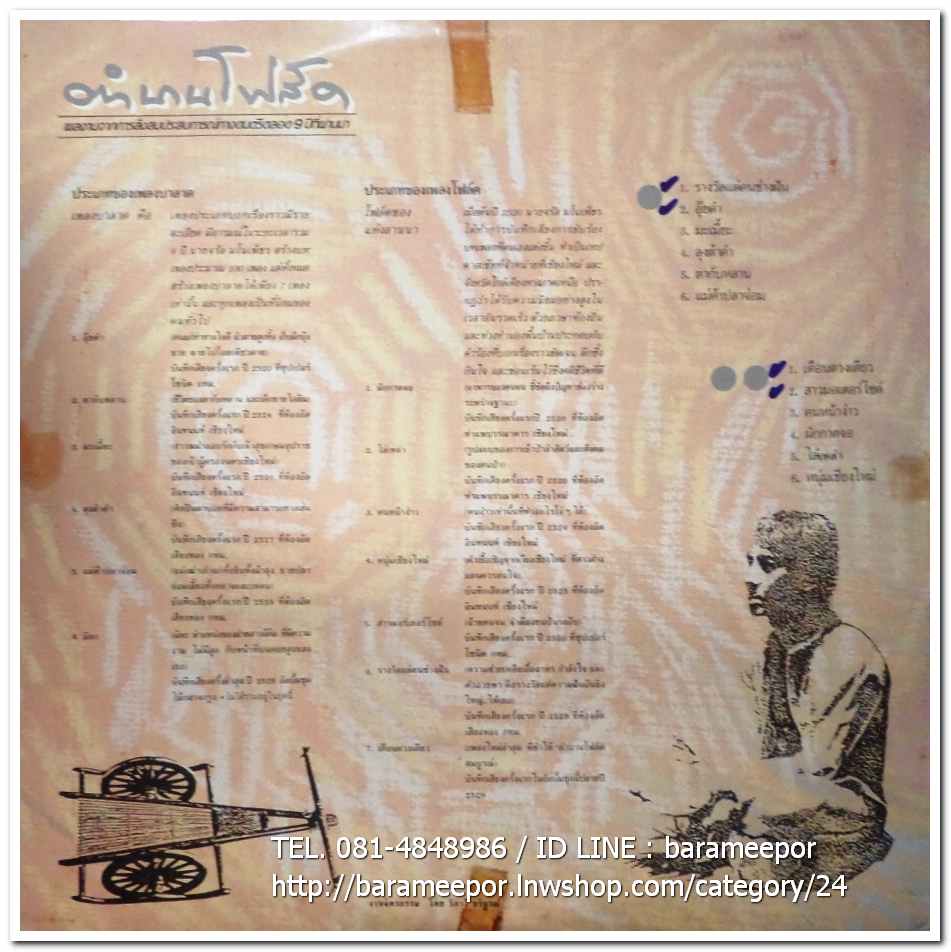 จรัล มโนเพ็ชร อัลบั้มชุดที่ 7 ตำนานโฟล์ค(พ.ศ. 2529)