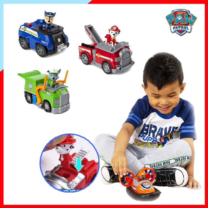 FK009 Paw Patrol BASIC VEHICLES ของเล่น ของสะสม ฟิกเกอร์ ของเล่นรถพาวพาโทรล