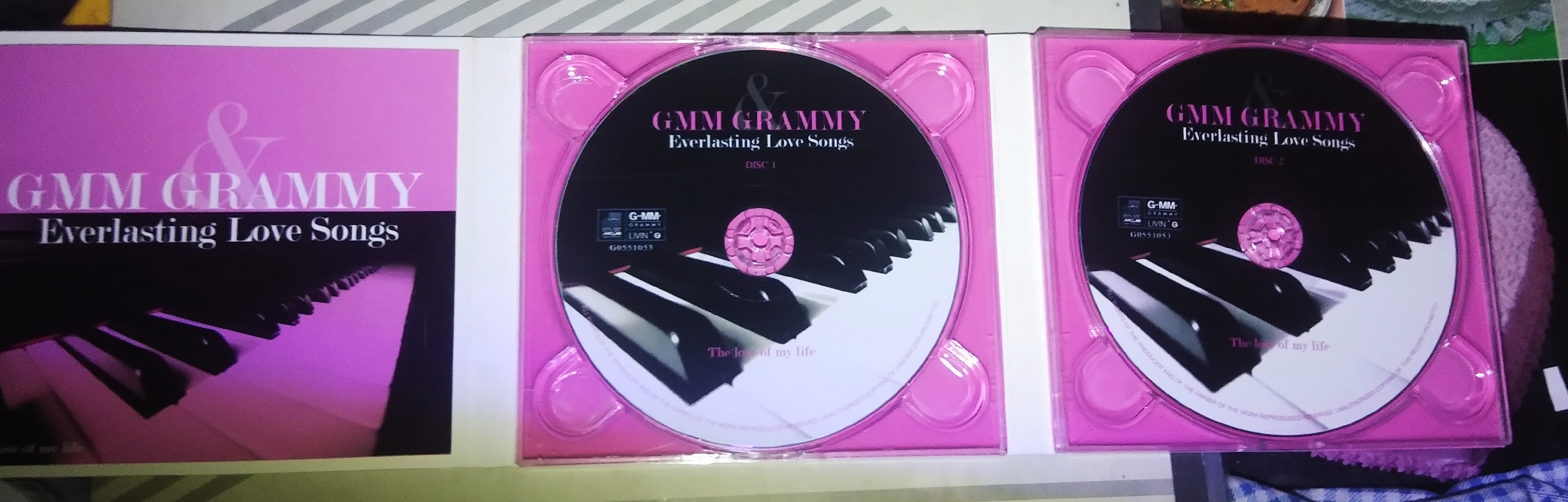 GMM GRAMMY Everlasting Lovr Song เพลงเพราะๆ แกรมมี่ รวม 2 ชุด 4 แผ่น