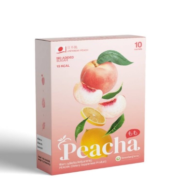 Peacha พีชชา ชาพีช ชาเจียวกู่หลาน ชาพีชเลม่อน เติมความสดชื่น แบบไม่ต้องกลัวอ้วน